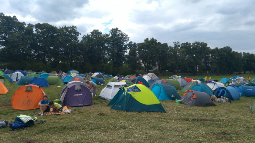 Pielgrzymi gościli w gminie Legnickie Pole