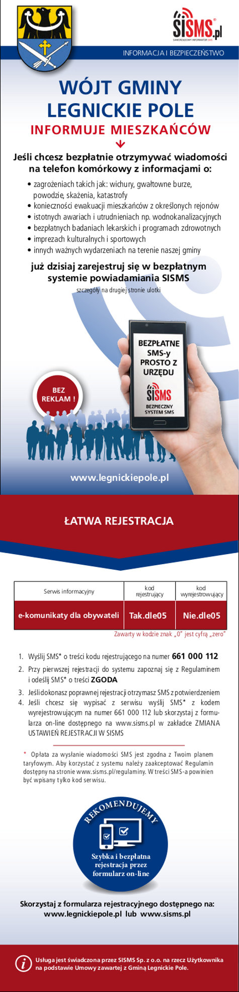 SISMS.pl  System powiadamiania mieszkańców