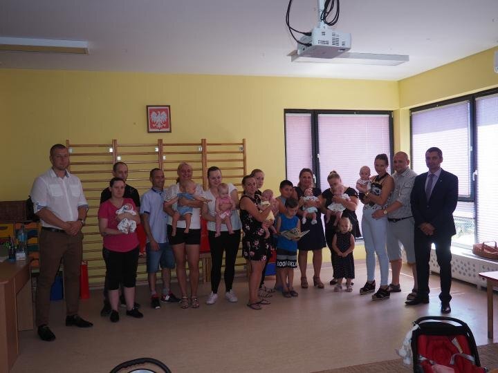 Spotkanie Wójta z nowonarodzonymi mieszkańcami i ich rodzinami