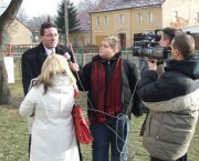 Odsłonięcie rzeźby Kopaczka